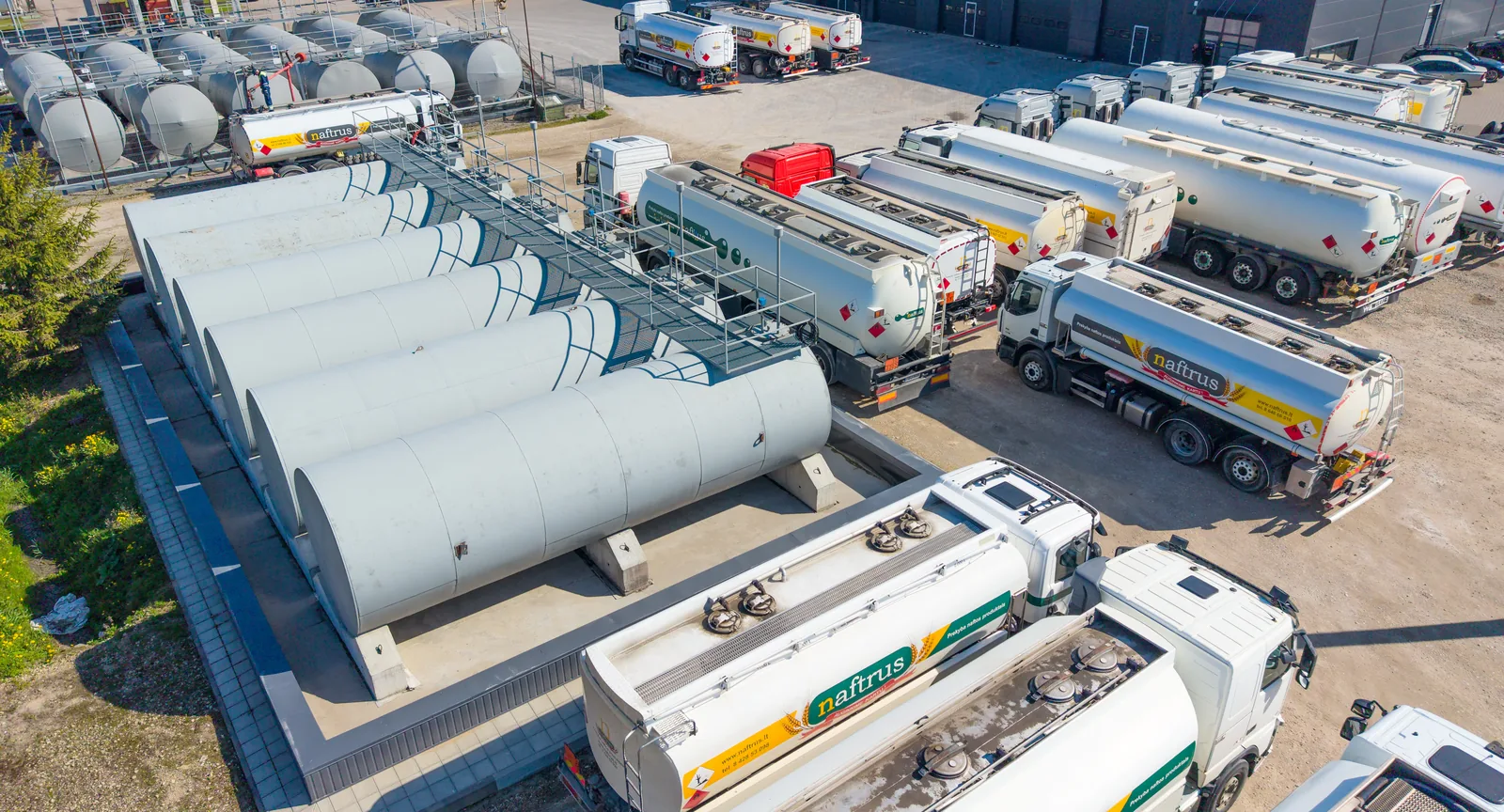 Naftrus naftos produktų transportas