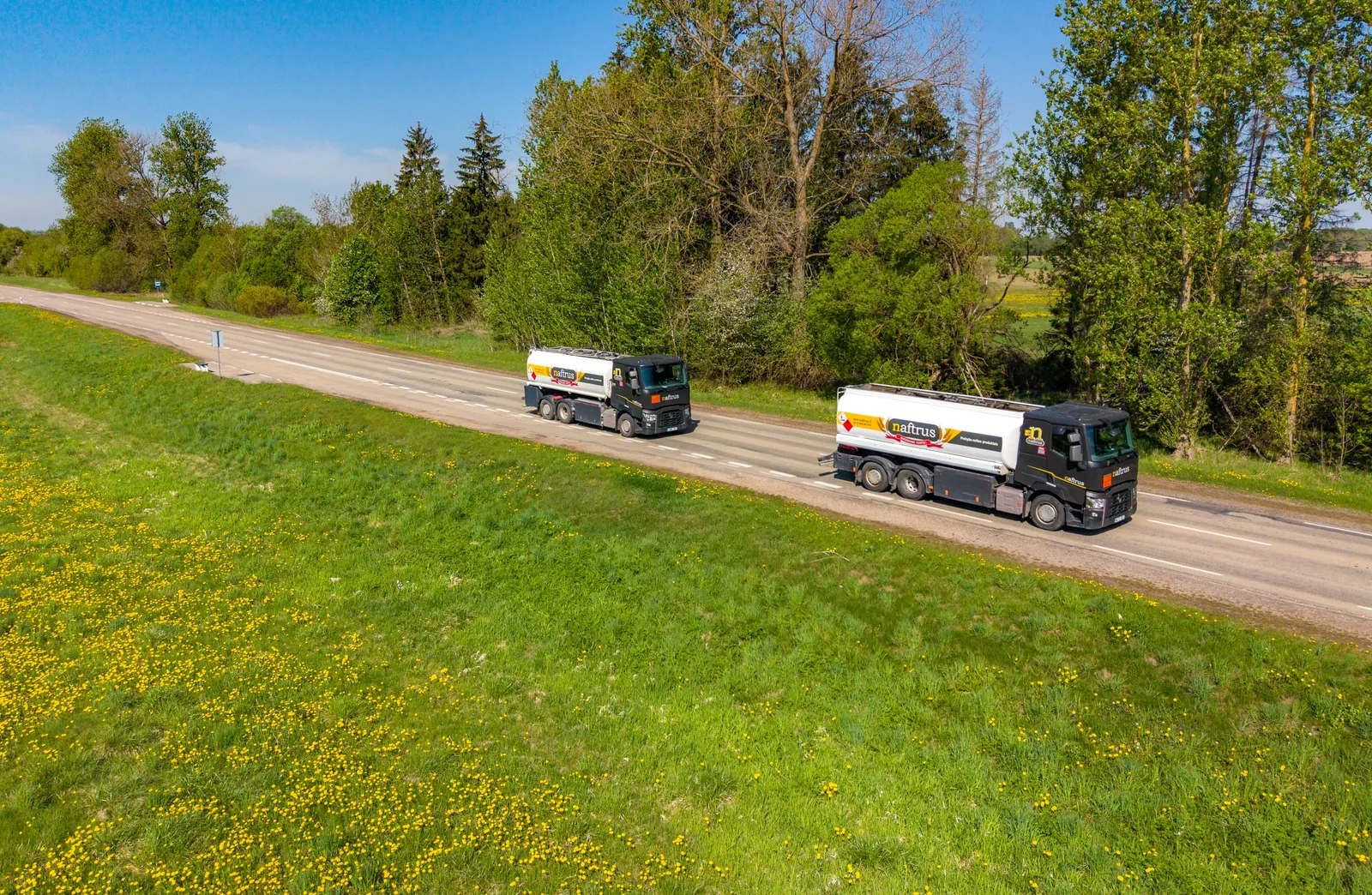 Naftrus naftos produktų transportas
