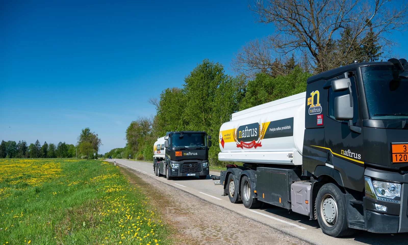 Naftrus naftos produktų transportas